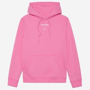 Lonely Ghost Pink Hoodie